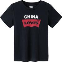 Levi's李维斯童装年夏季男童冰感短袖t恤圆领打底衫儿童上衣 黑美人 120 /60 【身高110-116cm】 120/60(6)