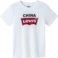 Levi's李维斯童装年夏季男童冰感短袖t恤圆领打底衫儿童上衣 明亮白 130 /64 【身高116-122cm】 130/64(7)