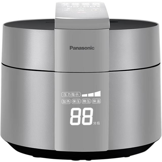 Panasonic SR-PE502-S 5L 电压力锅 银色
