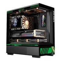 爱国者星璨岚星璨小岚屏显版海景房机箱主题UV打印MATX全景240水冷台式机电脑主机箱 小岚屏显 海贼王Zoro索隆主题