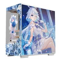 爱国者星璨岚星璨小岚屏显版海景房机箱主题UV打印MATX全景240水冷台式机电脑主机箱 小岚屏显 更多主题 