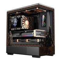 爱国者星璨岚星璨小岚屏显版海景房机箱主题UV打印MATX全景240水冷台式机电脑主机箱 小岚屏显 黑神话-悟空主题