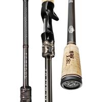 祺云辉途路亚竿虫竿全SIC导环钓鱼竿黑坑远投泛用直柄枪柄鲈鳜 S672MH