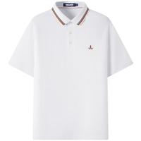 Navigare意大利小帆船短袖polo衫25夏季接触凉感体恤衫物理抑菌上衣男 科技白 XL