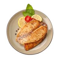 环球水产 黑椒鲷鱼排100g去骨去刺去皮 高蛋白轻食罗非鱼片 黑椒鱼排100g