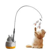 欢宠网猫玩具猫咪逗猫棒吸盘羽毛铃铛互动自嗨解闷猫猫小猫幼猫宠物