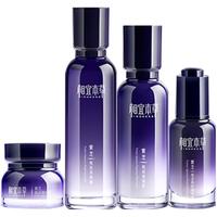 相宜本草(INOHERB)护肤套装紫芝悦活抗皱护肤品礼盒弹润紧实化妆品淡纹套装 紫芝紧实四件套