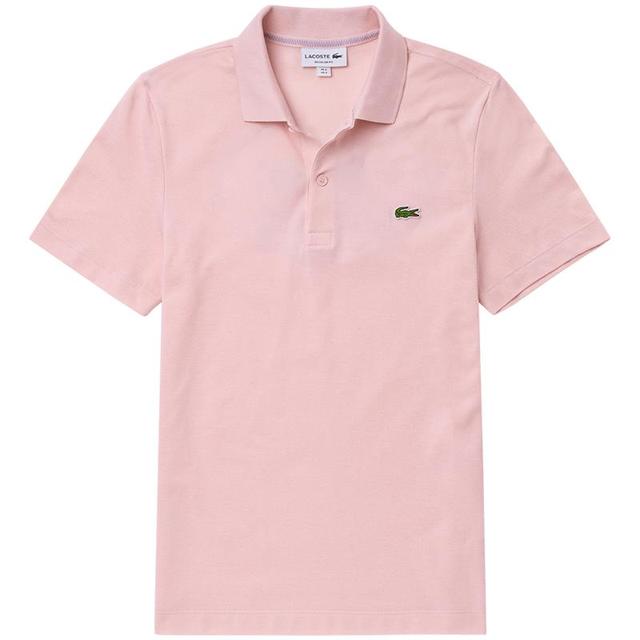 限尺码：LACOSTE 法国鳄鱼男装复古刺绣休闲Polo衫男透气百搭简约休闲短袖