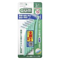  sunstar 抗菌刷毛 牙缝刷  L码10枚/盒