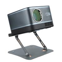 瑷缘投影仪支架桌面 极米H6/Z7X坚果J10S当贝X3/D5X峰米V10海信C1S 爱国者瑞格尔明基投影 托盘置物架 碳素钢款 高4-20cm伸缩(托盘26*22cm)