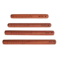 双枪 SUNCHA擀面杖 花梨木木无漆擀面棍压面棍烘焙小工具30cm 【30CM】花梨木擀面杖