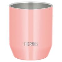 膳魔师（THERMOS）保温杯女士水杯男士果汁咖啡冷饮杯360ml办公室家用不锈钢杯子 粉色 360ml