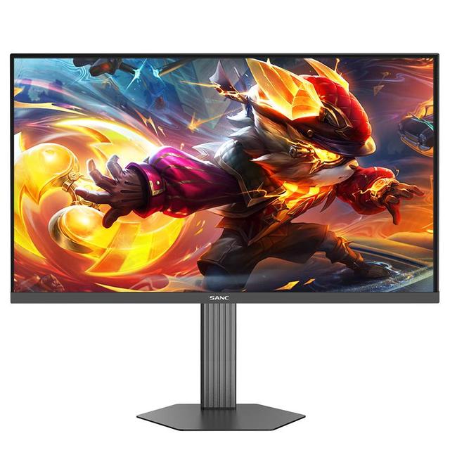 SANC 27英寸4K160Hz双模320Hz 4608灯珠MiniLED电竞显示器QD量子点