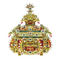 拼酷(piececool)点翠妆奁 十里红妆3d立体金属拼图家居装饰520