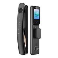 凯迪仕人脸识别智能门锁高清大屏猫眼电子锁哨兵模式 银河Q20F Pro Q20 MPro【高阶掌静脉哨兵猫眼】