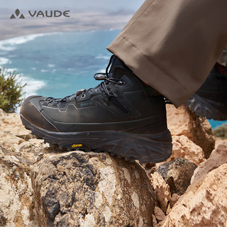 巍德（VAUDE）户外徒步鞋王屋徒步中帮登山鞋男士v底防滑户外鞋
