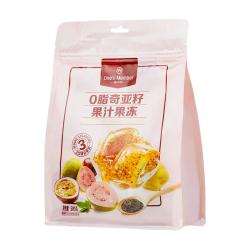 1号会员店 0脂奇亚籽果汁果冻500g蒟蒻果冻0色素Q弹爽口夏天解馋休闲零食