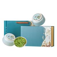 小茶日记明前龙井茶叶礼盒装250g 春茶嫩芽年货高端茶礼 【润物陶瓷】头采龙井茶 250g*1件