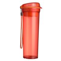 特百惠（Tupperware）晶彩MAX塑料杯600ML 男女便携运动水杯子大容量双饮口 琥珀橙 琥珀橙(入会再享9.5折) 600ml