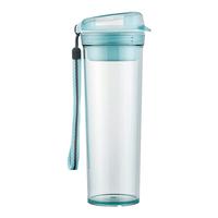 特百惠（Tupperware）晶彩MAX塑料杯600ML 男女便携运动水杯子大容量双饮口 马卡蓝 马卡蓝(入会再享9.5折) 600ml