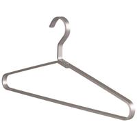 范爷家铝合金衣架5个加粗加宽轻奢太空铝衣服挂衣服衣橱挂衣架全铝无痕