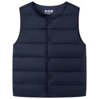 波司登秋季羽绒马甲男女儿童5A抗菌90绒子保暖上衣外套T250130060DS