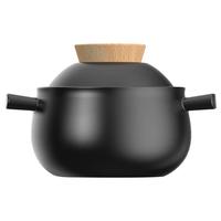 悦味（Taste plus） 砂锅石锅陶瓷煲养生煲焖煲煲汤锅熬药炖锅 3.8L 砂锅（6-9人适用）