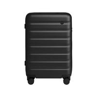 90分 行李箱20英寸2025莱茵河升级款大容量旅行箱密码箱PC拉杆箱暗夜黑 20英寸