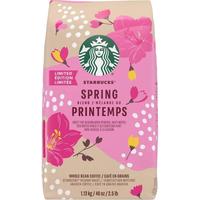 星巴克(Starbucks)春季1.13 千克/袋精品咖啡豆美式手冲咖啡豆中度烘焙 樱花中烘豆 1.13kg 1袋