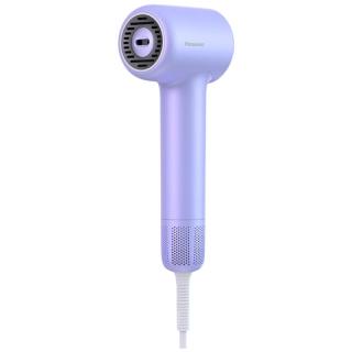 松下（Panasonic）御光pro离子吹风机家用低噪高速干护发宠物电吹风筒智感吹护实用 荧紫色【御光pro离子+AI智感温控】NF71