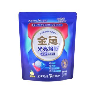 今日必买：金鱼 光亮焕新双用型洗碗凝珠35颗 洗碗机洗涤剂洗碗粉洗碗块耗材