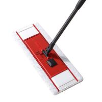 微力达（Vileda）德国拖把家用一拖平板拖把大号拖布吸水尘推墩布脚踩换布1杆2布 【脚踩换布】活性纤维拖布