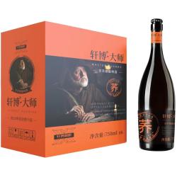 轩博 醇厚 苦荞精酿啤酒   750mL 6瓶
