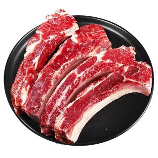 中农顺 宁夏黄牛原切牛肋条肉3斤 牛肉生鲜 火锅烧烤食材 清真 源头直发 牛肋条3斤