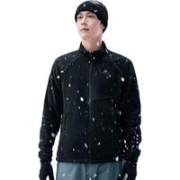 拓路者（Pioneer Camp）户外运动抓绒衣秋冬季立领防风冲锋衣内胆保暖外套男 黑色 XXL 