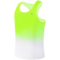 必迈跑步运动2025款速干背心男春夏慢跑训练T恤吊带上衣男 荧光绿 S 码【男款】