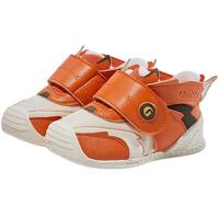 基诺浦（ginoble）学步鞋婴儿 宝宝鞋秋季男女童鞋 8-18个月机能鞋春秋款 GB2116 活力橙/象牙白/棕色 18 110mm 适合脚长106-115mm 110mm_内长12/脚长10.6-11.5cm