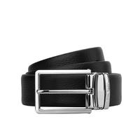 皮尔卡丹男士皮带时尚休闲针扣腰带
