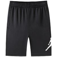NIKE JORDAN 耐克AJ童装男童DRI-FIT速干运动短裤夏季儿童五分裤 正黑色 140 /60 【身高128-140cm】