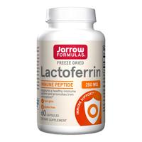 Jarrow FORMULAS 乳铁蛋白 250mg 增强免疫 60份胶囊 1件装 适合成人