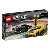 LEGO 乐高 Speed 超级赛车系列 75893 道奇挑战者SRT和道奇战马RT赛车