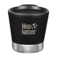 Klean Kanteen咖啡杯带盖迷你保温杯办公室304不锈钢拿铁美式挂耳保冷小咖啡杯 经典黑 237ml
