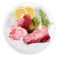 金锣 国产猪肉肋排块猪腿肉梅花肉五花肉猪棒骨猪蹄块不带蹄筋 2kg白猪去皮五花肉