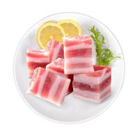 金锣 国产猪肉肋排块猪腿肉梅花肉五花肉猪棒骨猪蹄块不带蹄筋 2kg猪去皮五花肉块