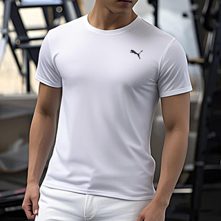 PUMA 彪马 Dry Cell科技速干 典雅白 2XL 运动T恤
