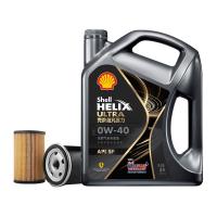 PLUS会员：壳牌 Helix Ultra系列 超凡灰喜力 都市光影版 0W-40 SP级 全合成机油 4L