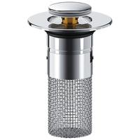 佳立方 洗面盆弹跳芯下水器按压式洗手池脸盆漏水塞子防臭防堵升级铜芯款