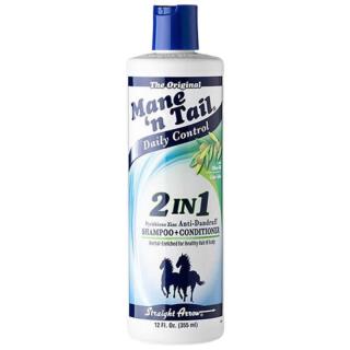 美国箭牌（Mane 'n Tail）去屑洗发护发二合一无硅油洗发水 止痒控油洗发护发 355ml/瓶