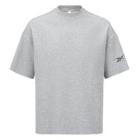 Reebok锐步男女同款经典运动休闲宽松短袖T恤 23RCS417UGG3 浅灰色 M