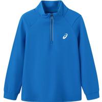 亚瑟士（asics）童装春季薄款拉链针织T恤吸湿速干运动舒适内搭331251003051 8851亚瑟士蓝 130